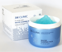 Увлажняющая ночная маска для лица / 3W Clinic Water Sleeping Pack