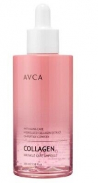 Антивозрастная ампульная сыворотка на основе коллагена / Avca Collagen Wrinkle Care Ampoule