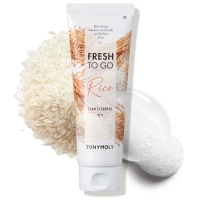 Очищающая пенка для лица на основе экстракта риса / Fresh To Go Rice Foam Cleanser