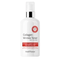 Антивозрастной тонер с коллагеном  / Medi Flower Collagen Wrinkle Toner
